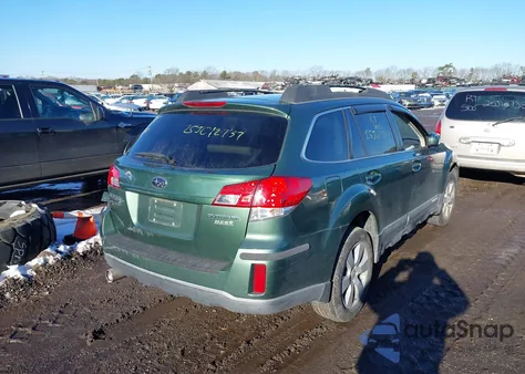 2010 Subaru Outback 2.5I Limited из США, поврежденный, VIN 4S4BRBKC6A3336765